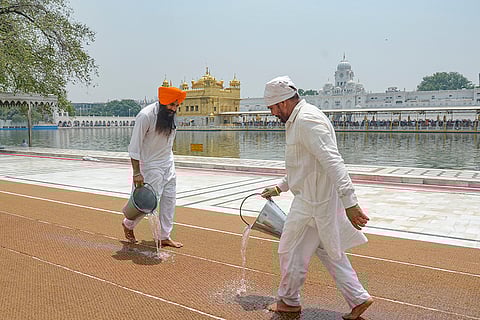 Hot summer day in Amritsar